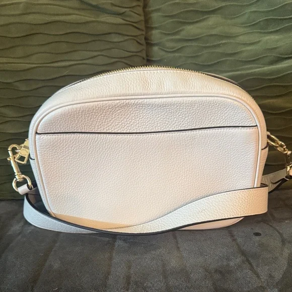 Coach Cream Leather Crossbody Bag - Picture 2 of 3